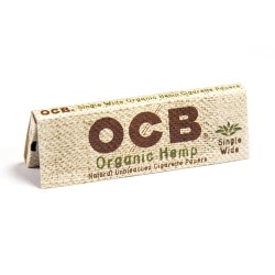 OCB Organic Hemp Papers - Single Wide 24ct Box