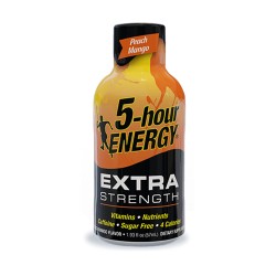 5 Hour Energy 12ct Extra Strength Peach Mango
