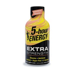 5 Hour Energy 12ct Extra Strength Strawberry Banana