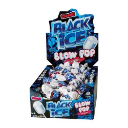 Charms  $0.25 Blow Pop 48ct - Black Ice