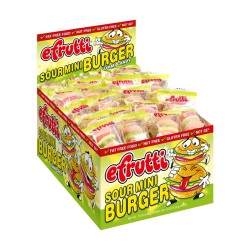 Efrutti Gummy Candy - Sour Mini Burger 60ct
