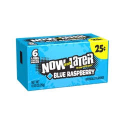 Now & Later 24/6pc Blue Raspberry