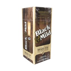 Black & Mild 25ct bx Wood Tip  -  REGULAR