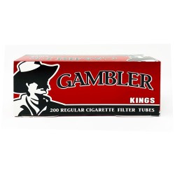 Gambler King Tube 5/200ct  REGULAR