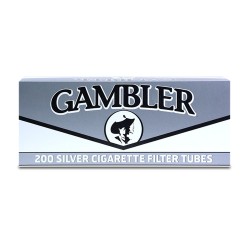 Gambler King Tube 5/200ct  SILVER