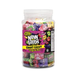 Now & Later Chewy 120ct Assorted Jar