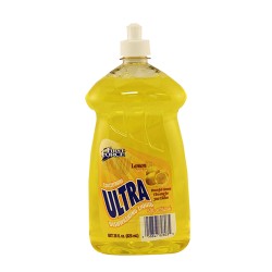 FIRST FORCE 28oz DISH SOAP  -  ULTRA LEMON