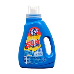 SUN LIQUID SOAP 45.4oz  -  CLEAN & FRESH