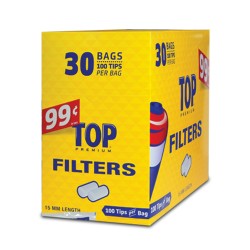 TOP - Cigarette Filter Tips 30/100ct display