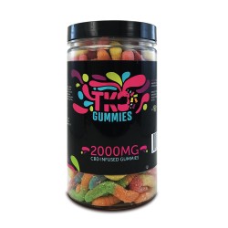 Terp Nation Gummies 2000mg SOUR WORMS